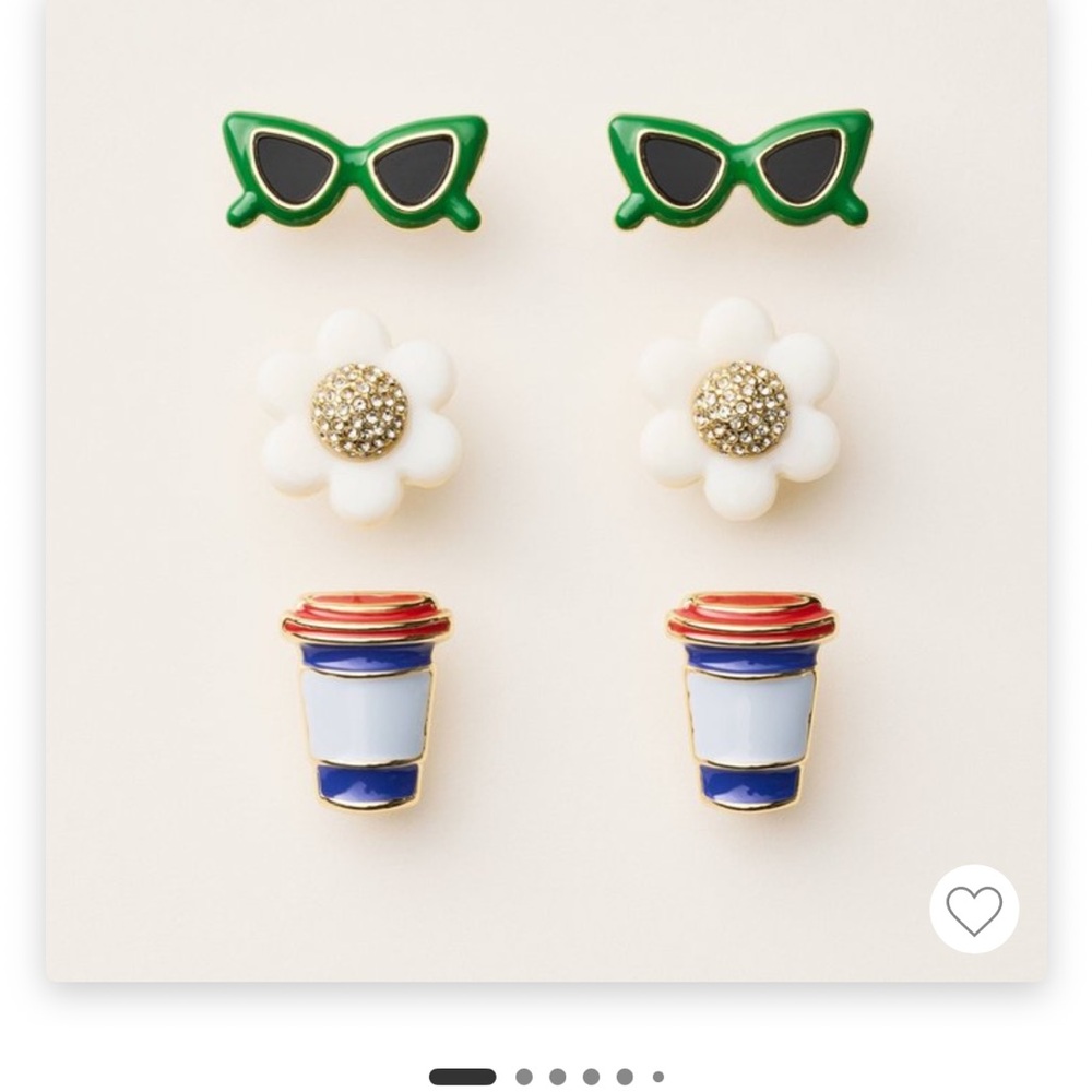 *SALE*Kate Spade x Target Mixed Novelty Stud Earrings Set
